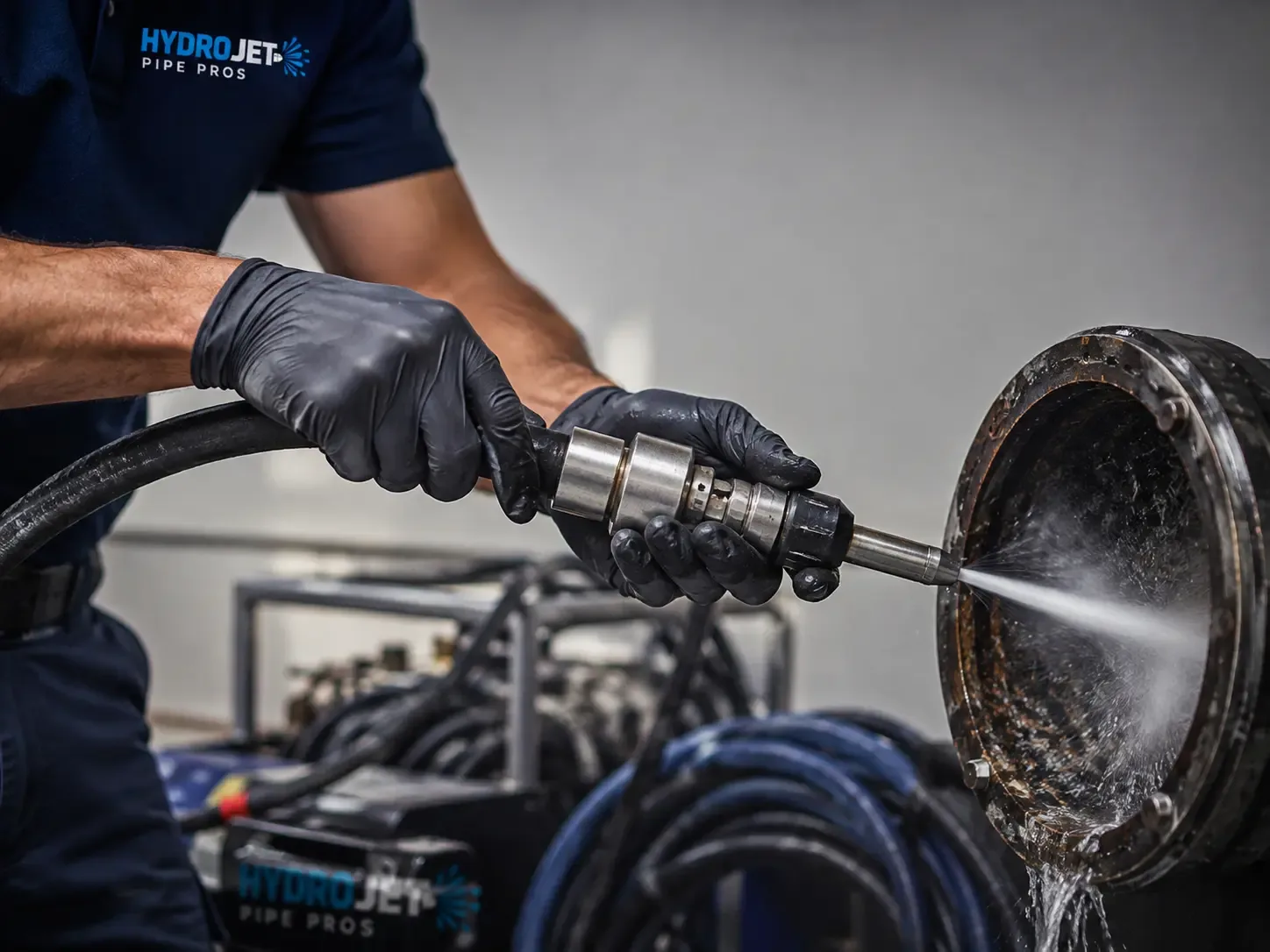 Hydro Jet Pipe Descaling in Lake Huntington, NY
